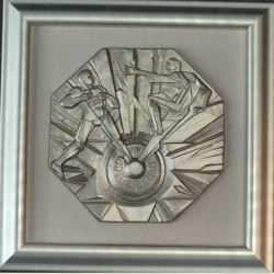 Płaskorzeźba “Tytani”, Rene Paul Chambellan. Plakieta Art Deco